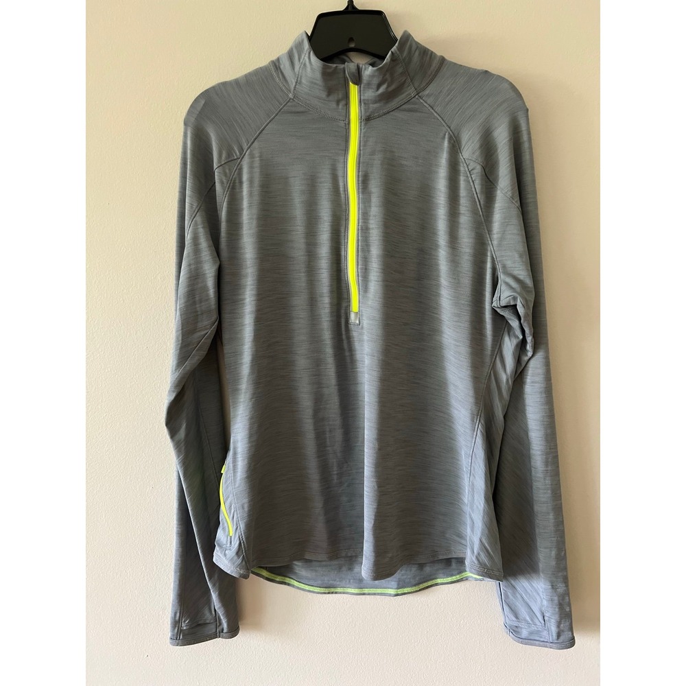 Athleta Gray Long Sleeve Pullover Size XL